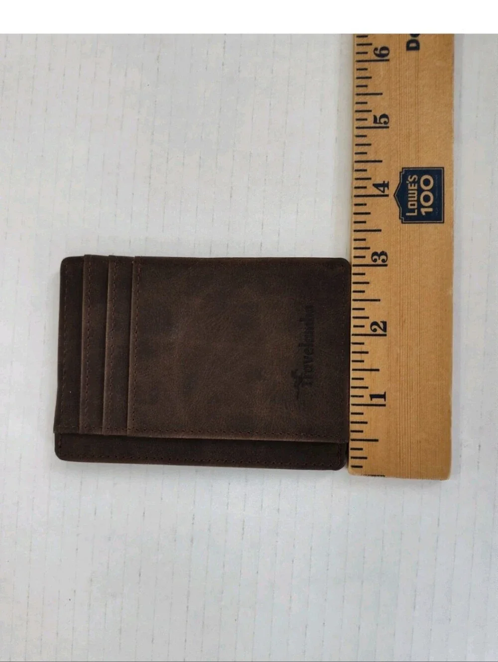 Travelambo brown leather